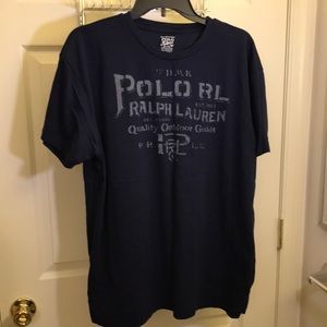 Polo Ralph Lauren T-shirt Navy Blue Large